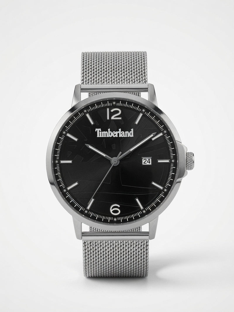 Timberland Coleridge Herrenuhr mit schwarzem Ziffernblatt